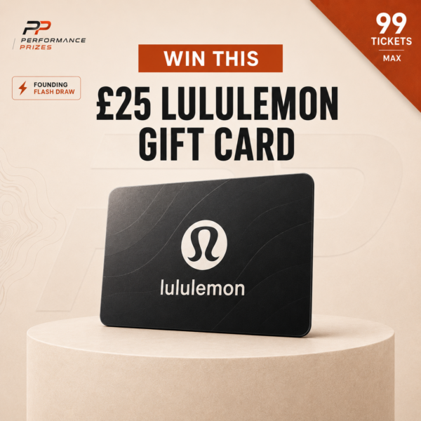 &pound;25 Lululemon Gift Card Flash Draw
