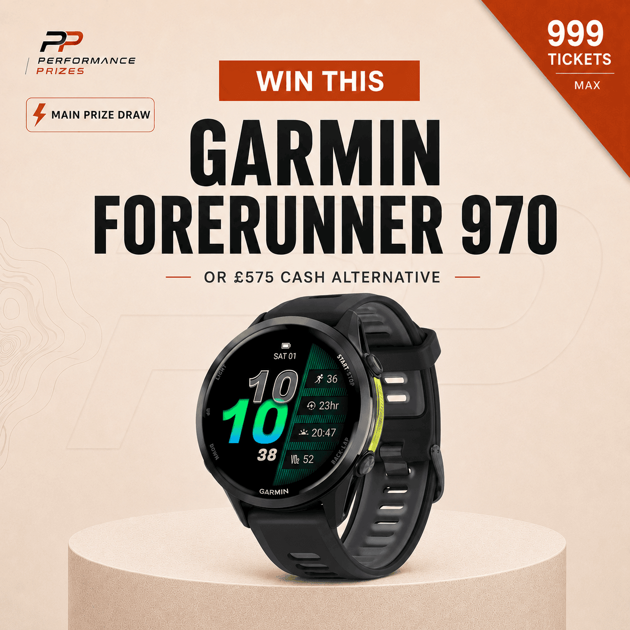 Win a Garmin Forerunner 970