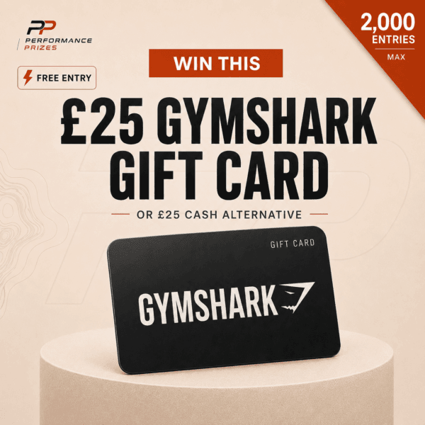 £25 gymshark giftcard july