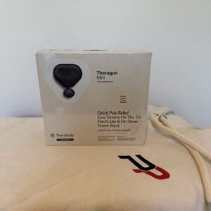 theragun on hoodie