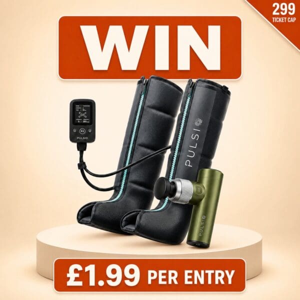 Win Pulsio Compression Boots + Massage Gun