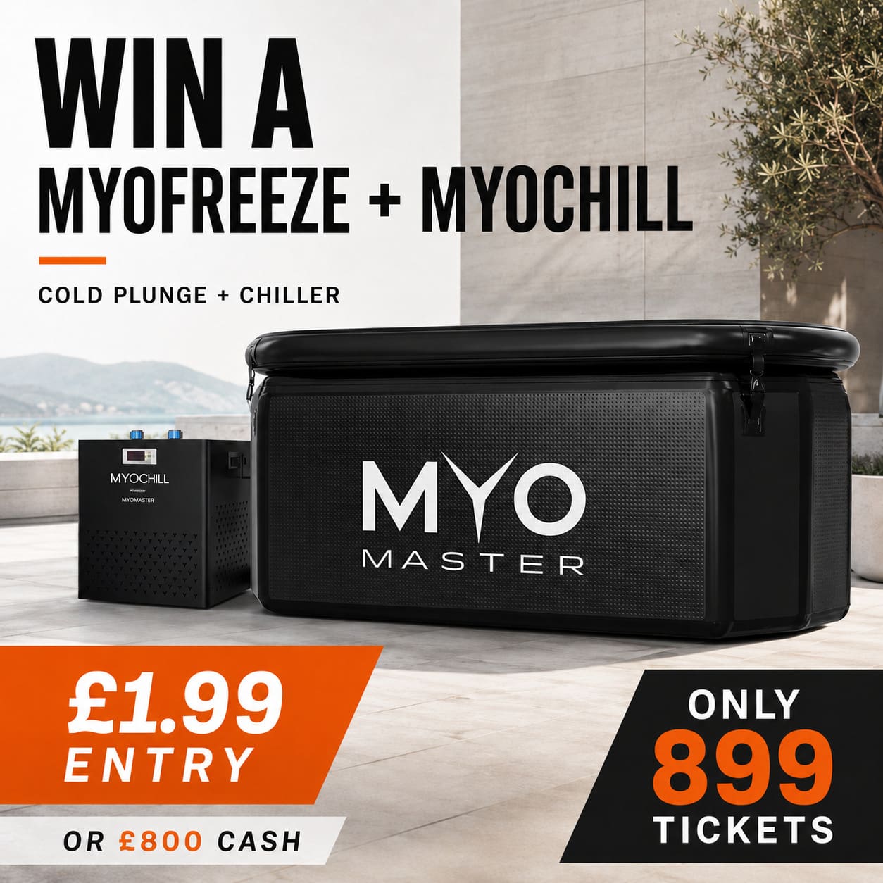 Win a MyoFreeze + MyoChill Cold Plunge System