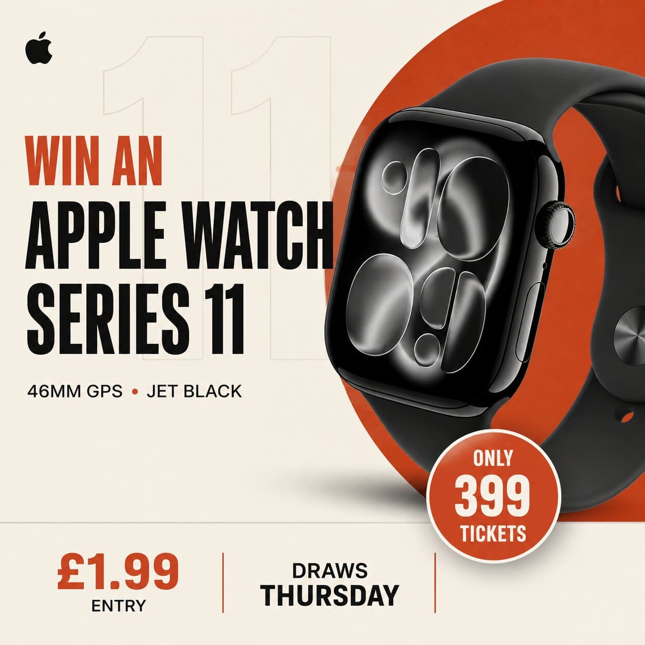 Win an Apple Watch Series 11 46mm GPS