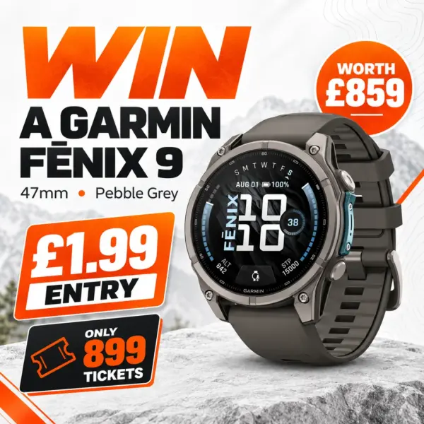 Win a Garmin Fēnix 9 47mm