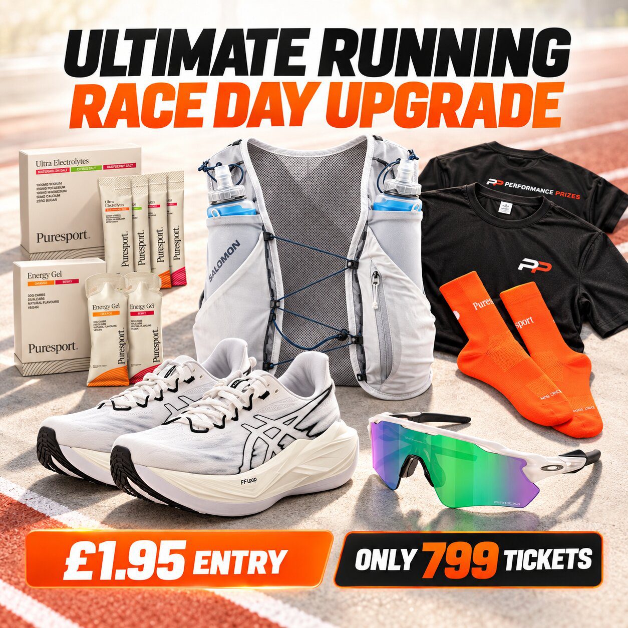 Win the Ultimate Running Race Day Upgrade