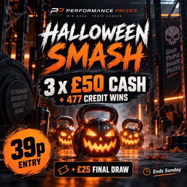 Halloween Smash – 3 × £50 Cash + 477 Credit Wins